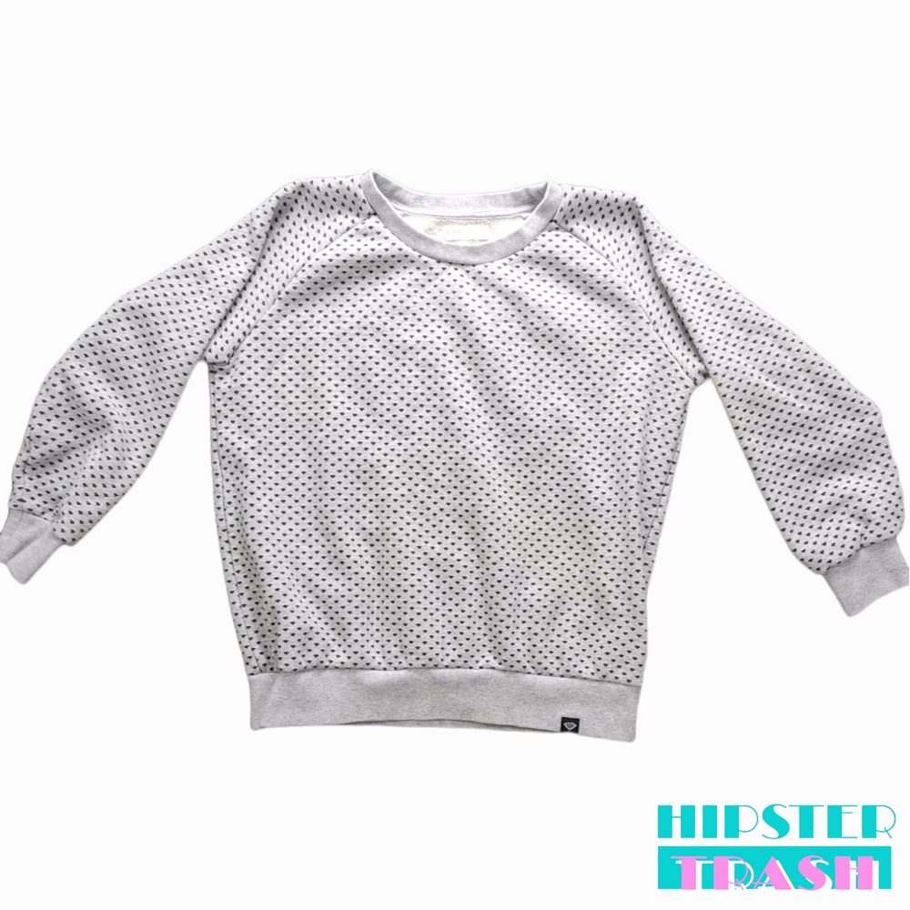 Diamond Supply Womens Crewneck Sweater Size Large